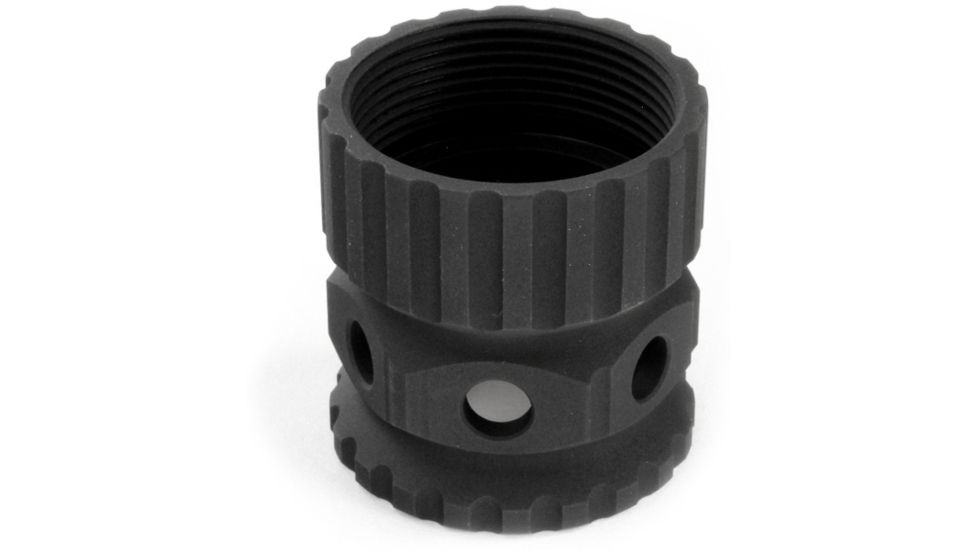 2A Armament Bl Aluminum Barrel Nut, Black, MILSPEC, 2A-ALBN-1, EDEMO3