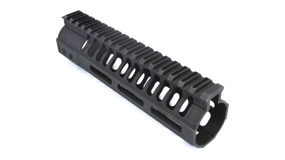 2A Armament Bl-Rail M-Lok Black Titanium Barrel Nut Ar-15, 7in, 2ABLRML7