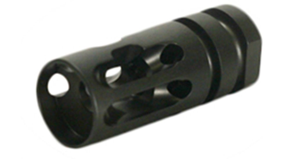 2A Armament T4 5.56 Titanium Compensator, Black, 2.1 in, 2A-TICOMP-T4BLK