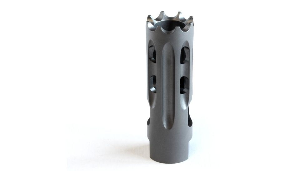 2A Armament X4 .30 Titanium Cal Brake - Blk, Black, 2.75in, 2A-TIBRAKE-X4BLK