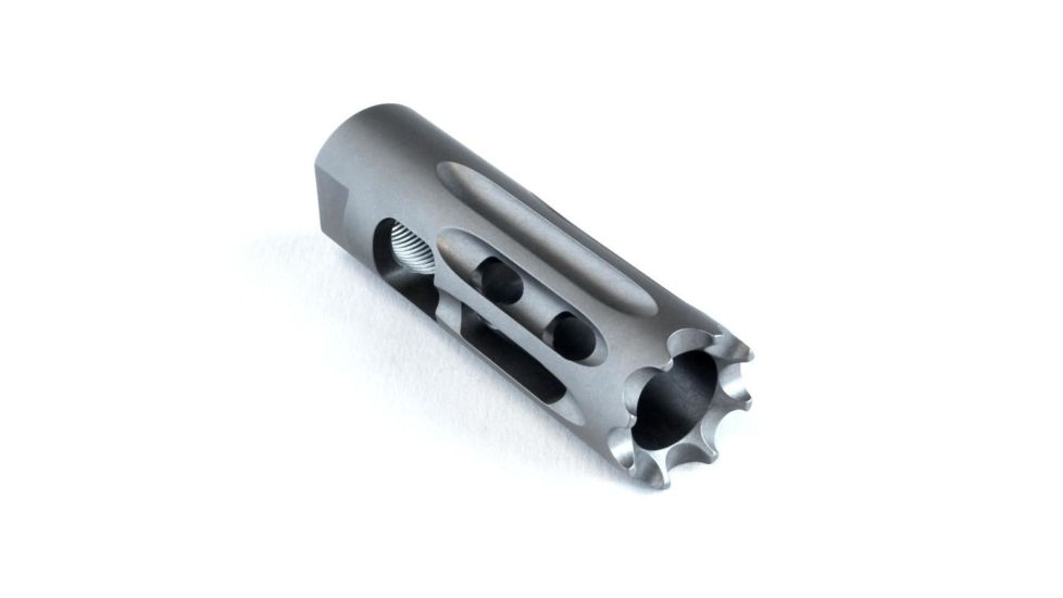 2A Armament X4 .30 Titanium Cal Brake - Blk, Black, 2.75in, 2A-TIBRAKE-X4BLK