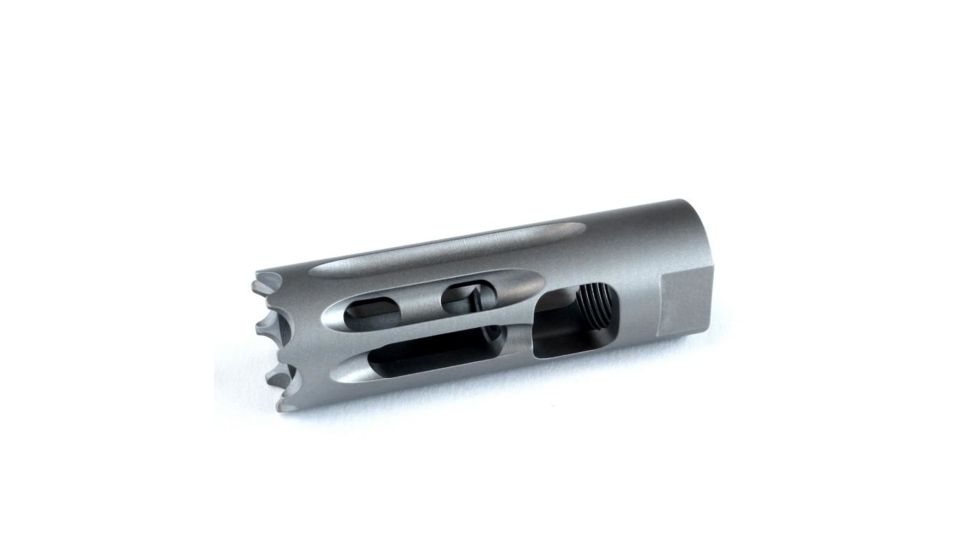 2A Armament X4 .30 Titanium Cal Brake - Blk, Black, 2.75in, 2A-TIBRAKE-X4BLK