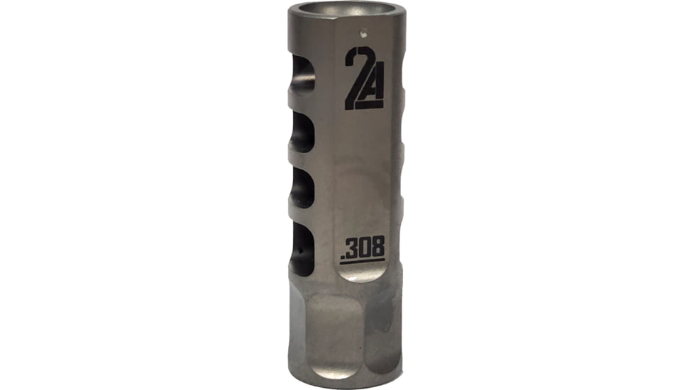 2A Armament X5 Titanium Muzzle Brake, .308/7.62, 5/8x24, 2A-308TIBRAKE-X5