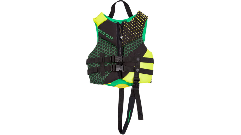 Body Glove Phantom Child USCGA PFD - Green/Lime D00068F7, Child, Green/Lime, 18224C-GRNLIM-CHILD