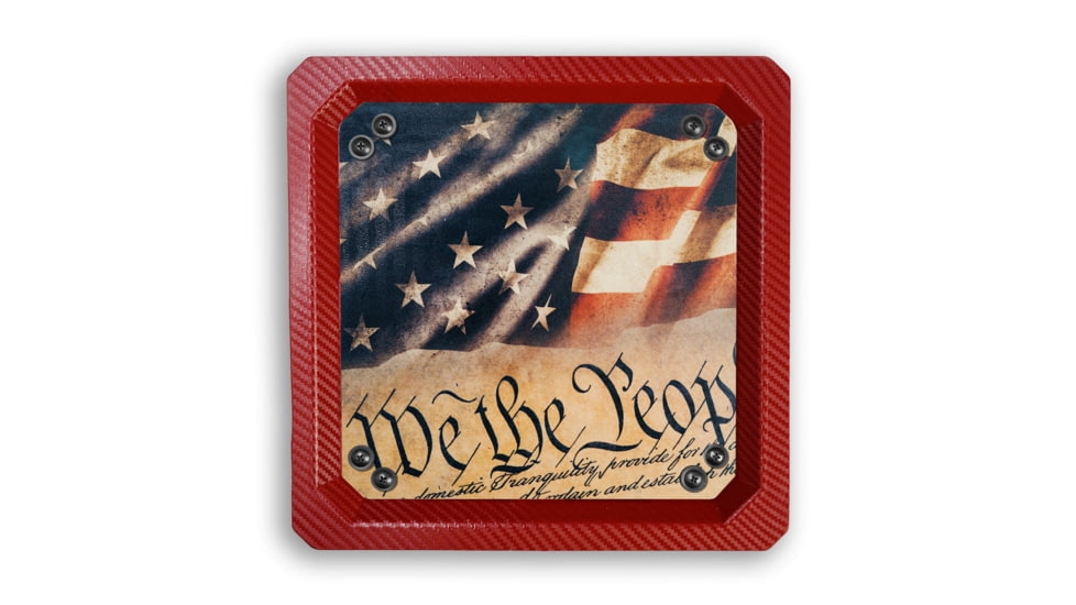 Wethepeopleholsters.Com Red Carbon Fiber EDC Dump Tray, red-carbon-fiber-edc-dump-tray