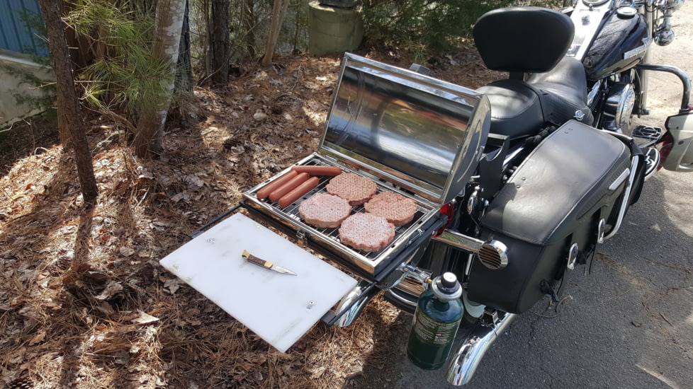 2x2 Cycles Harley Davidson/Indian MotoGrill Rack, HIMGR