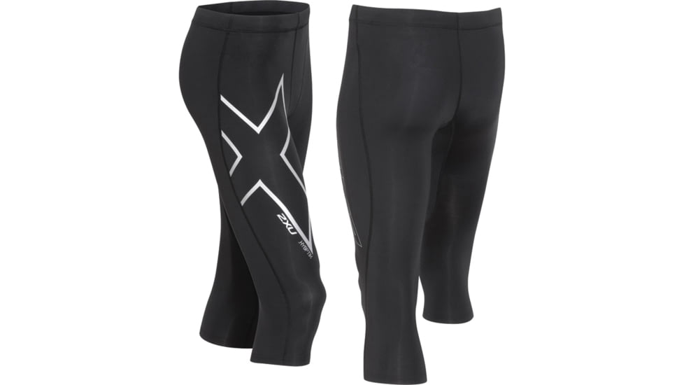 2XU Mens Hyoptik 3/4 Ct Blk Md 3515B BLK/SRF M