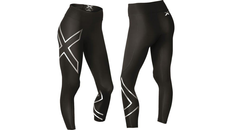 2XU Mens Hyoptik 3/4 Ct Blk Md 3515B BLK/SRF M