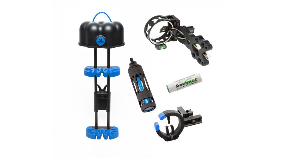 30-06 Outdoors Savage 5pc Bow Package, Black/Blue, SPK-BL