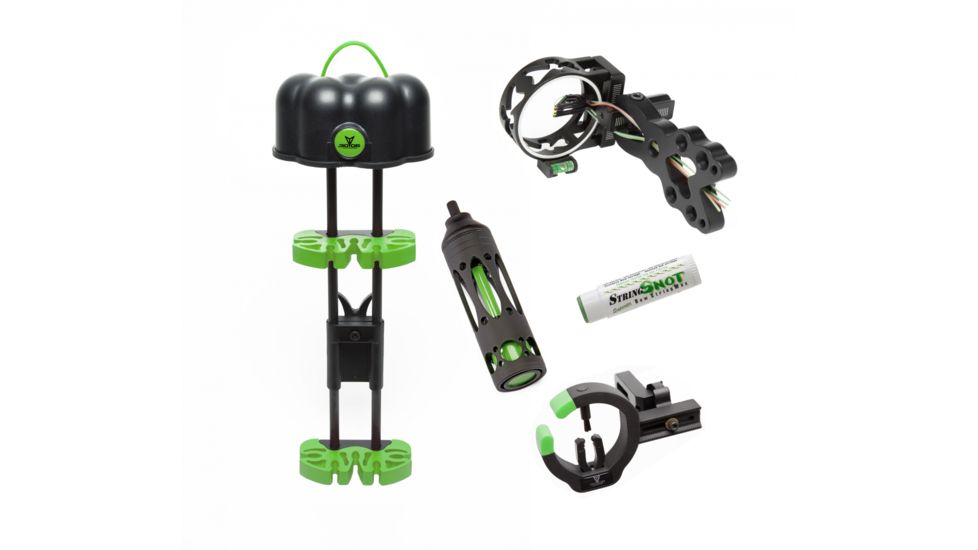 30-06 Outdoors Savage 5pc Bow Package, Black/Green, SPK-GR