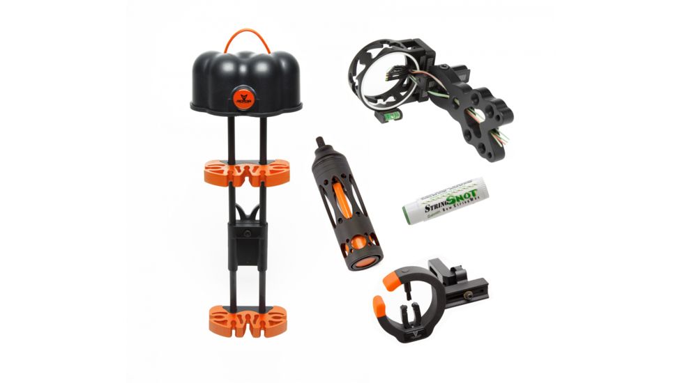 30-06 Outdoors Savage 5pc Bow Package, Black/Orange, SPK-OR