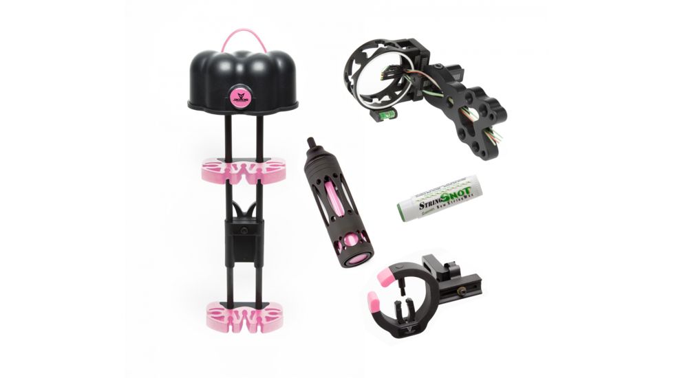 30-06 Outdoors Savage 5pc Bow Package, Black/Pink, SPK-PK