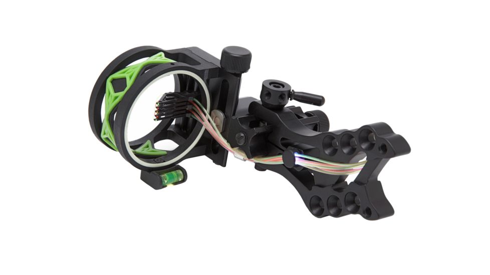 30-06 Outdoors Shocker Bow Sight, Green 5 Pin, SH5-GR