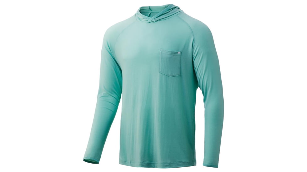 HUK Performance Fishing Waypoint Hoodie - Mens, Lichen, Small, H1200292-333-S