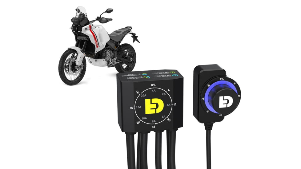Denali Electronics Accessory Management, dialdim-lighting-controller-for-ducati-desertx