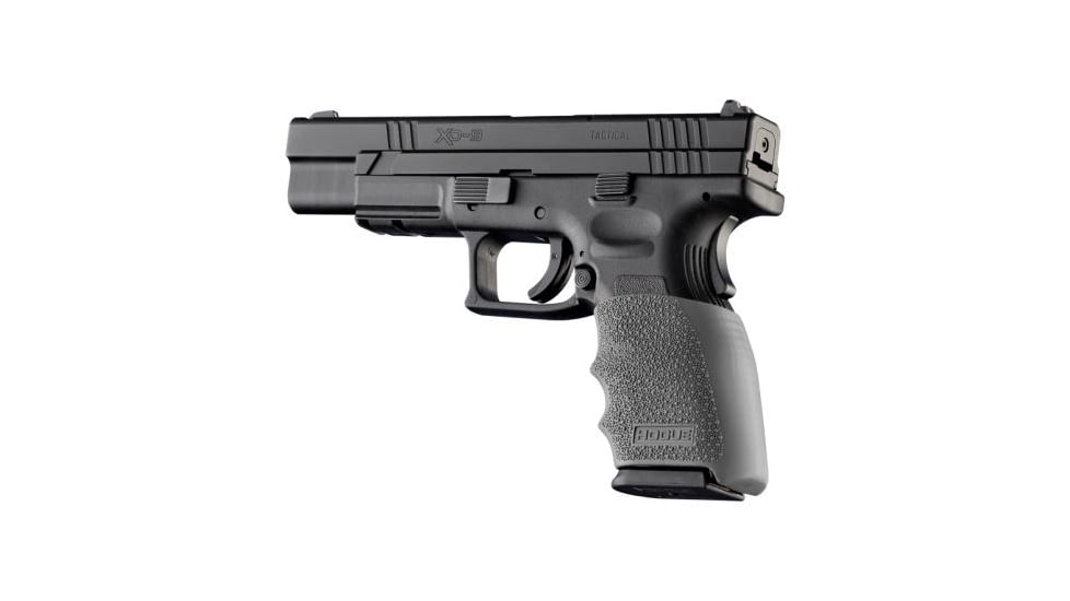 Hogue Handall Hybrid Grip Sleeve, Springfield XD9 9mm/40S&amp;W/357Sig, Slate Grey, 17302