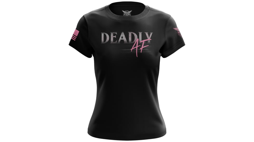 Wethepeopleholsters.Com Deadly AF Womens Short Sleeve Shirt, deadly-af-womens-short-sleeve-shirt