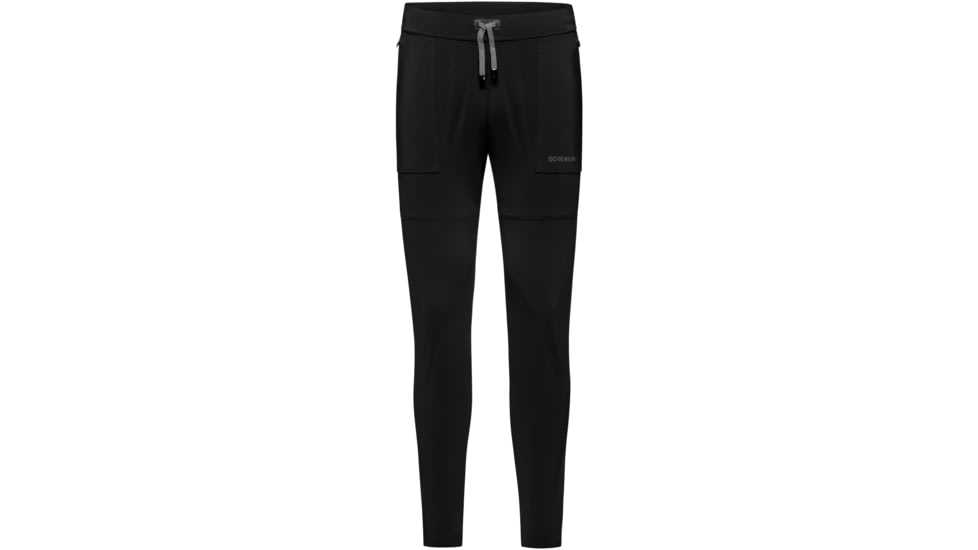 GOREWEAR Everyday Track Running Pants Mens in Black Large Slim fit 3293D901, 101096-9900-L