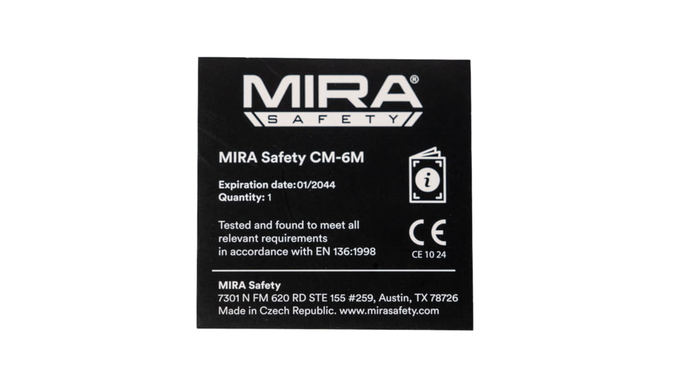 MIRA Safety Packaging Sticker E60538E5, Packaging Sticker size X-large, PS-S-XL