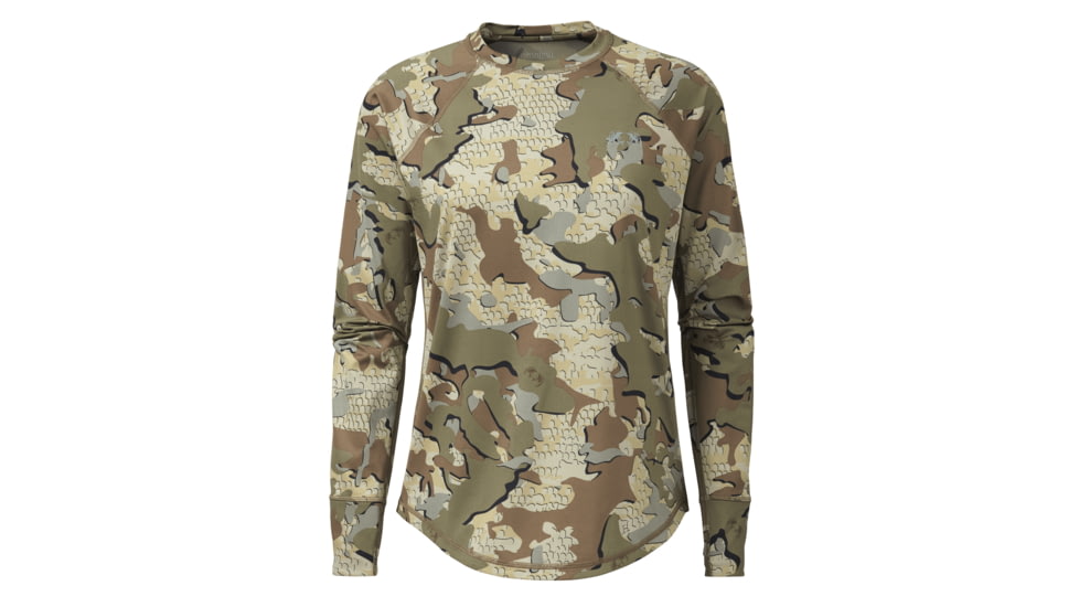 KUIU Gila Long Sleeves Crew Hunting Shirt - Women's, Valo, XL, Adult, Female, 7583868321950
