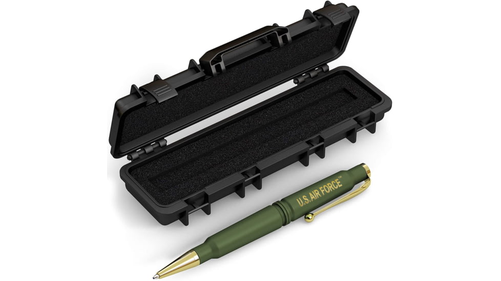 Old Southern Brass U.S. Air Force .308 Real Bullet Casing Twist Pen - Olive Drab Green 64DB893F, OSB-308TP-AFGRN