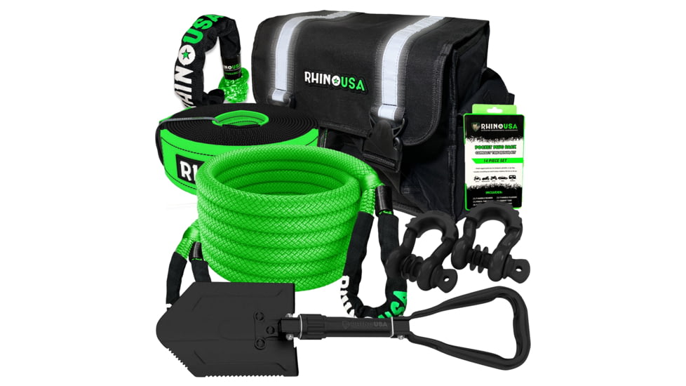 Rhino USA JEEP/BRONCO/TRUCK Ultimate Kinetic Recovery Kit AB9C0710, TRUCK-KINETIC