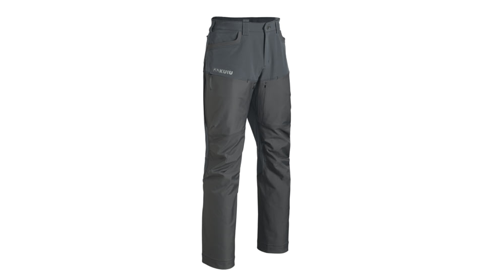 KUIU PRO Brush Hunting Pants - Men's, Gunmetal, 42, Primeflex Fabric, Adult, Male, 7344590127262