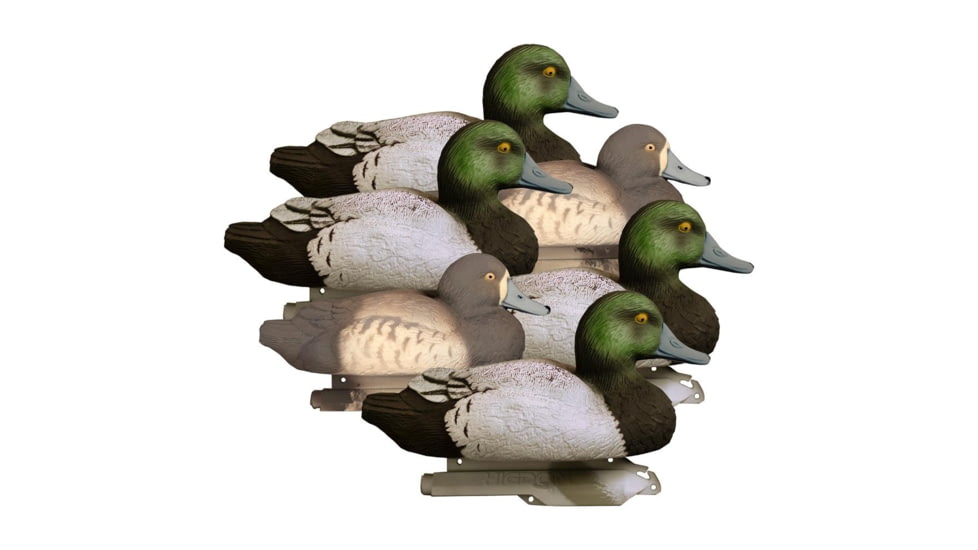 Higdon Outdoors Standard Bluebill Foam Filled, 6 Pack, HG19263