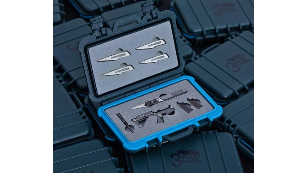 3Coil PUNA Multitool w/Action Case, Black, TCL001
