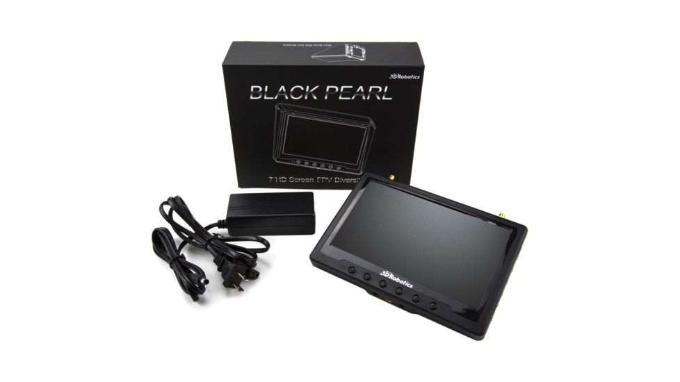 3D Robotics FVP Monitor and 5.8 GHz 32-Channel Wireless Video Receiver RC801