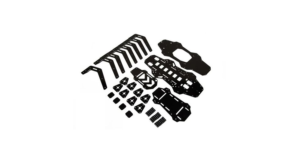 3D Robotics X8 Plus Main Body Fiber Parts ACPHDW0015