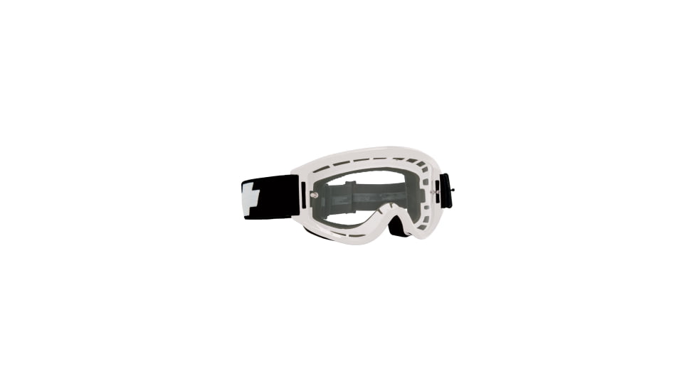 Spy Optic Breakaway Goggles w/Shield Lens Shape, White Frame, Clear AFP Lens Color, 0323291632100
