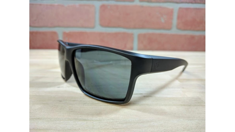 Magpul Industries Explorer RX Safety Glasses, Matte Black, Polarized Yellow Brown Single Vision RX, Black/Brown, One Size, 3303