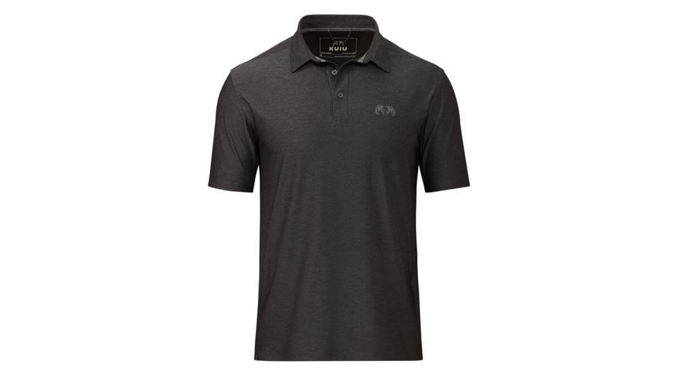 KUIU Performance Polo in Heather Black Size 3XL 00C4530C, Heather Black, 3XL, Adult, Male, 7620170612894