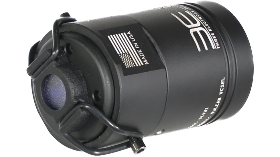 3EIR Vulcan VSCEL 18650/18350/CR123 IR Laser Sight, Black, 300105