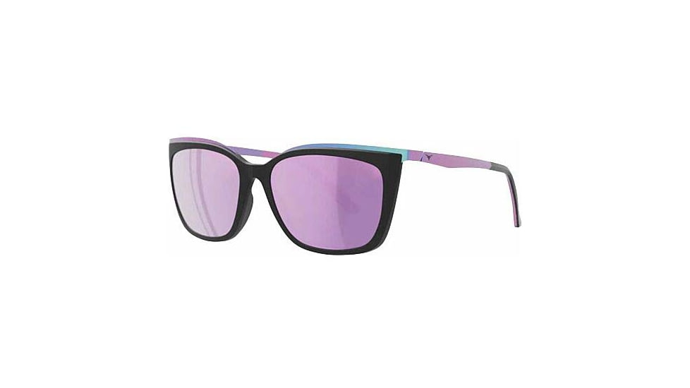 3M Force Flex Lola Sunglasses, Black/Pink Frame, Pink Mirror Lens, FF45082PC