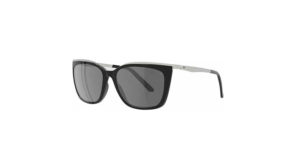 3M Force Flex Lola Sunglasses, Black/Silver Frame, Smoke Lens, FF45001PC