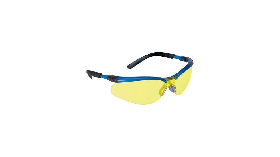 3M BX Protective Eyewear, Light Amber Anti-Fog Lens, Ocean Blue Frame, 20/CS 11524-00000-20