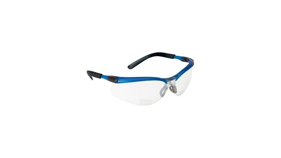 3M BX Reader Protective Eyewear,Ocean Blue Frame,Inside/Outside Mirror Lens,+ 1.5 Diopter,20ea/case 11473-00000-20