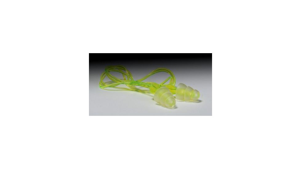 3M Ear Plugs Triflange Cord PK100 P3000, Package