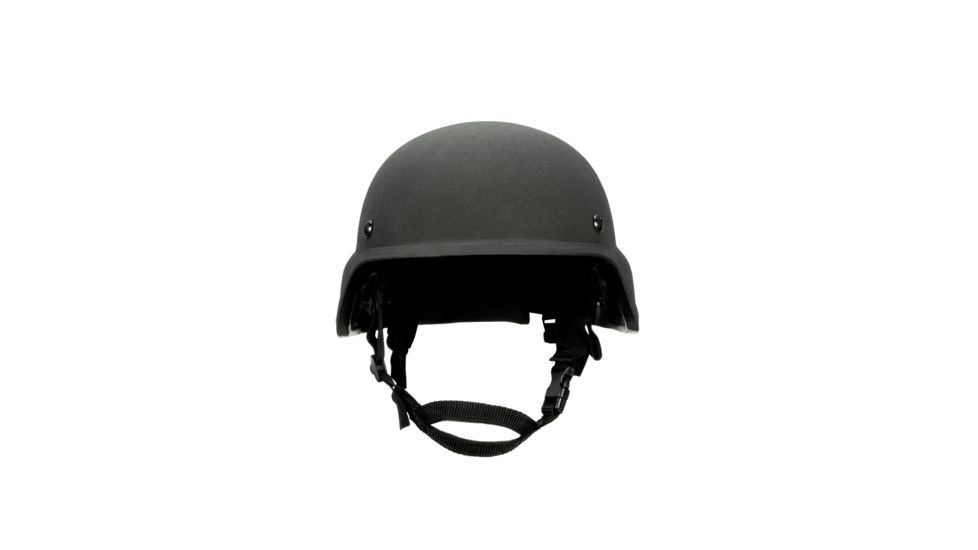 Avon Protection Law Enforcement Ballistic Helmet BA3A - Universal Fit - PASGT Cut with Brim - Comfort Rentention - Black, 1 per case 98009004155
