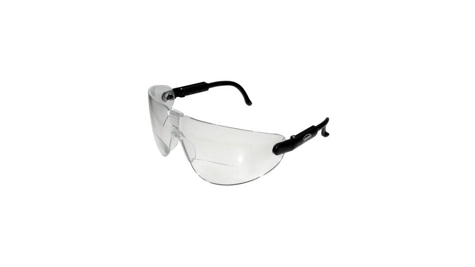 3M Lexa Reader Protective Eyewear, Clr Anti-Fog Lens, BLK Temple,Medium, +1.5 Diopt, 20/CS 13353-00000-20