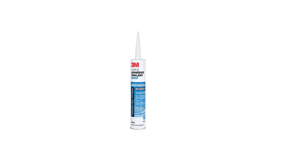 3M Marine Adhesive/Sealant 5200,Mahagony,1/10 Gallon Cartridge 6502