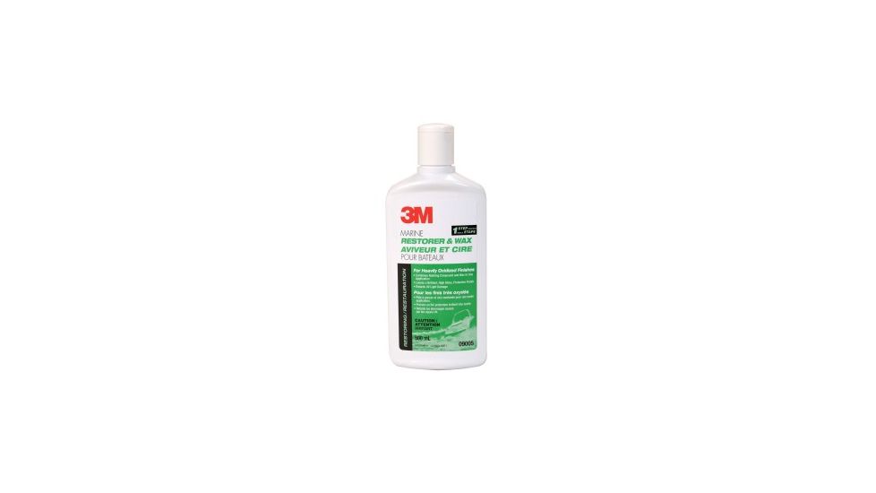 3M Marine Fiberglass Restorer and Wax Liquid,16oz 9005