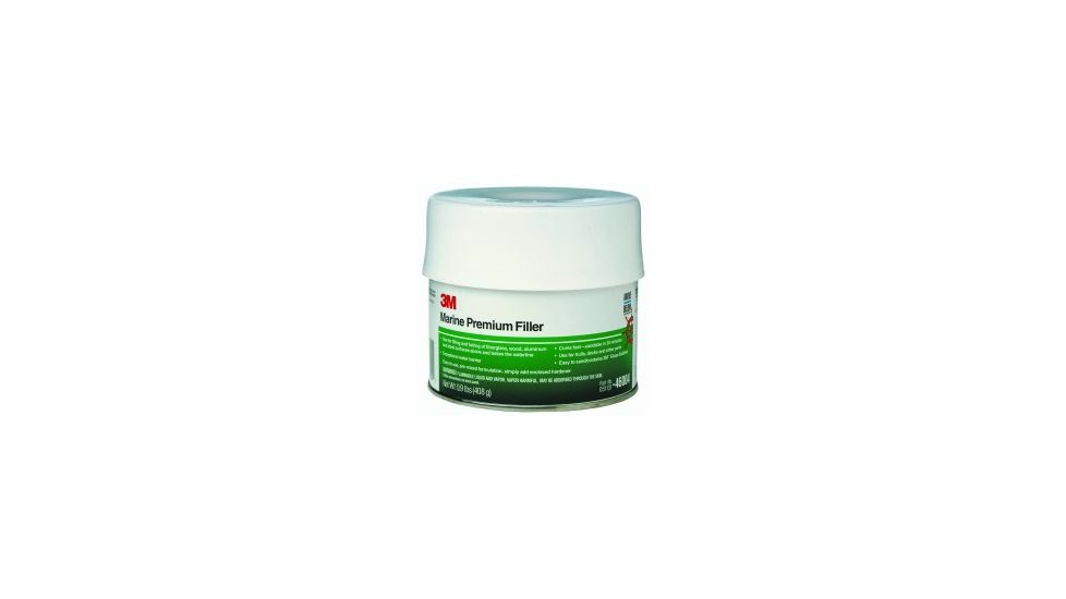 3M Marine High Strength Repair Premium Filler,1 Pint 46004