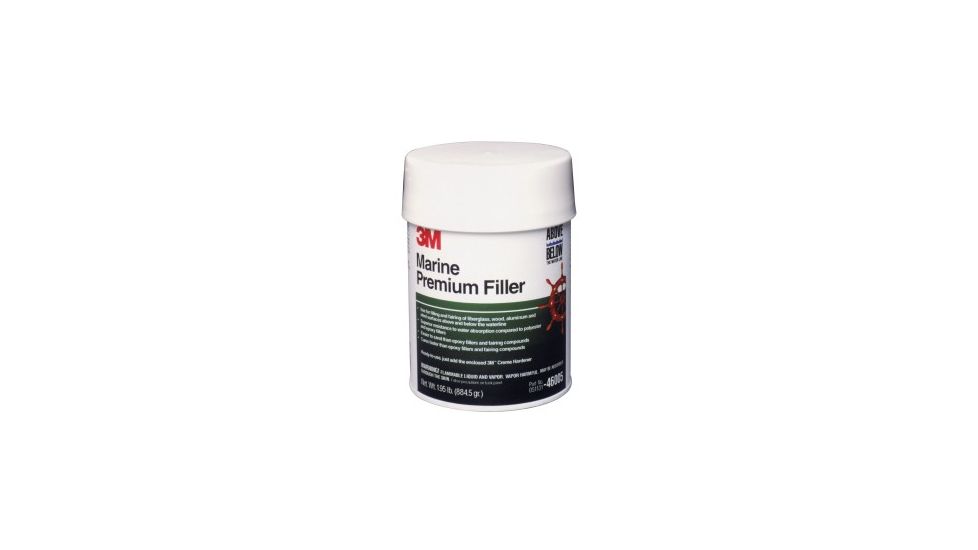 3M Marine High Strength Repair Premium Filler,1 Quart 46005