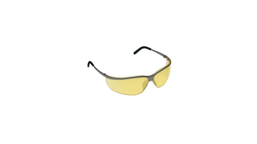3M Metaliks Sport Protective Eyewear, Amber Anti-Fog Lens, NickelFrame, 20/CS 11346-10000-20