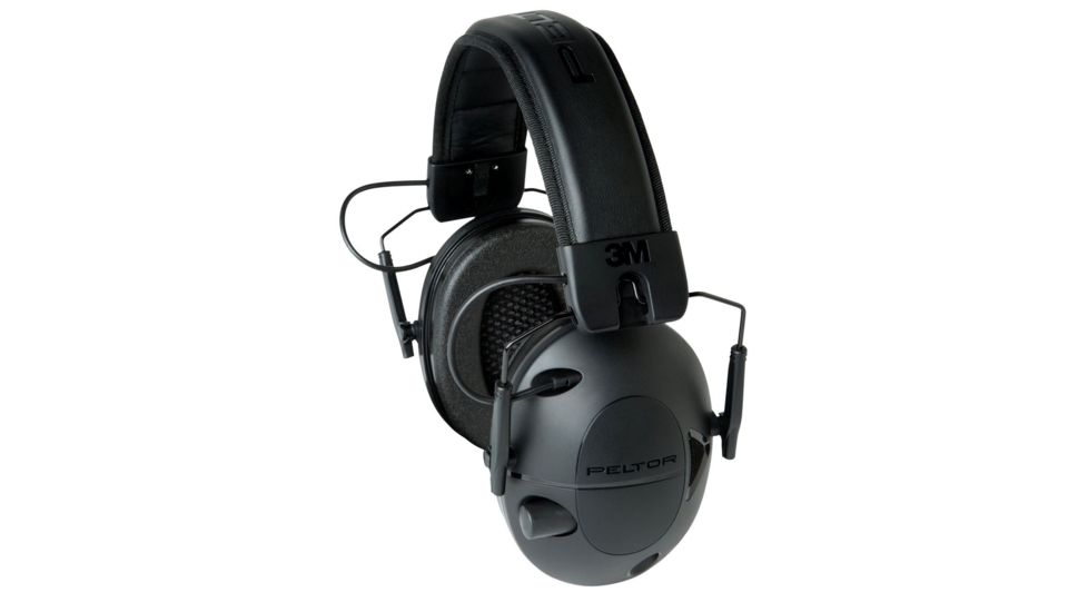 3M Peltor 92493 Tactical 100 Earmuffs NRR 22 DB Battery Operated Black