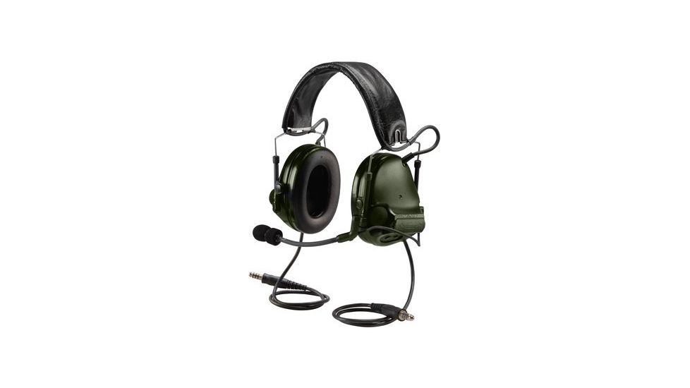 3M Peltor ComTac Electronic Headset FB Dual Comm NATO Foliage Green MT17H682FB19FG