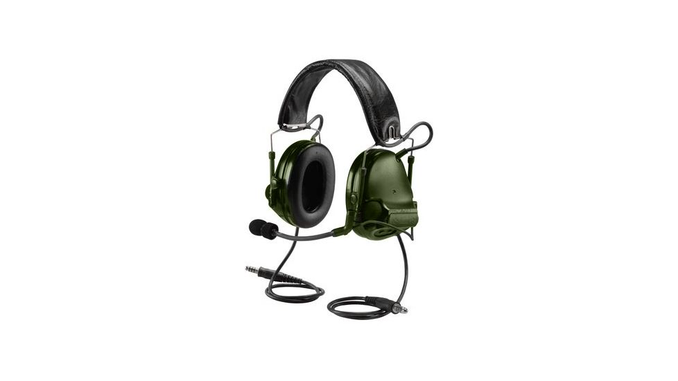 3M Peltor ComTac Electronic Headset FB Dual Comm NATO Olive Drab MT17H682FB19GN